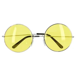 Boland Party Partners B.V. Hippiebriller Store Gule - Tilbehør|Accessories