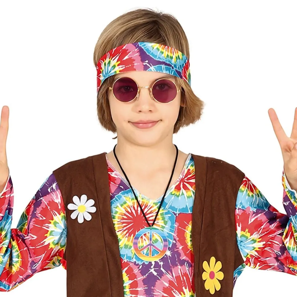 Fiestas Guirca, S.L Hippie Børnekostume