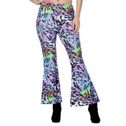 Sale Wilbers Karnaval B.V. Hippie Bukser Leopard Flerfarvede