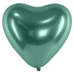 Best Ballongkungen AB Hjerteballoner Krom Grøn
