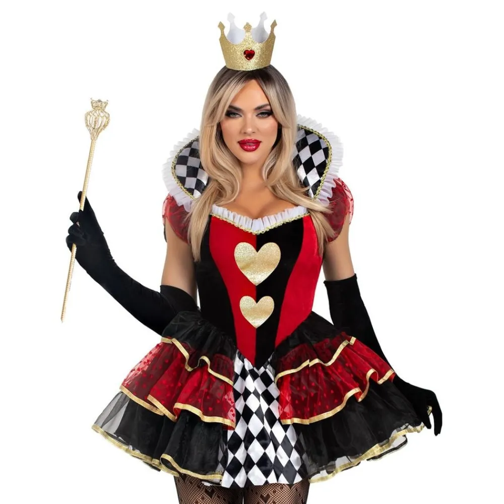 Leg Avenue Europe Hjerter Dame Deluxe Kostume - Udklædningskostumer|Kostumetema