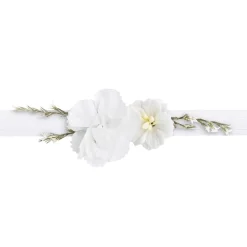 Outlet PartyDeco sp. z o.o. Håndledskorsage Hvide Blomster