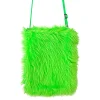 Widmann S.r.l. Håndtaske Fluffy Neongrøn - Tøj|Tilbehør