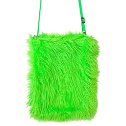 Widmann S.r.l. Håndtaske Fluffy Neongrøn - Tøj|Tilbehør