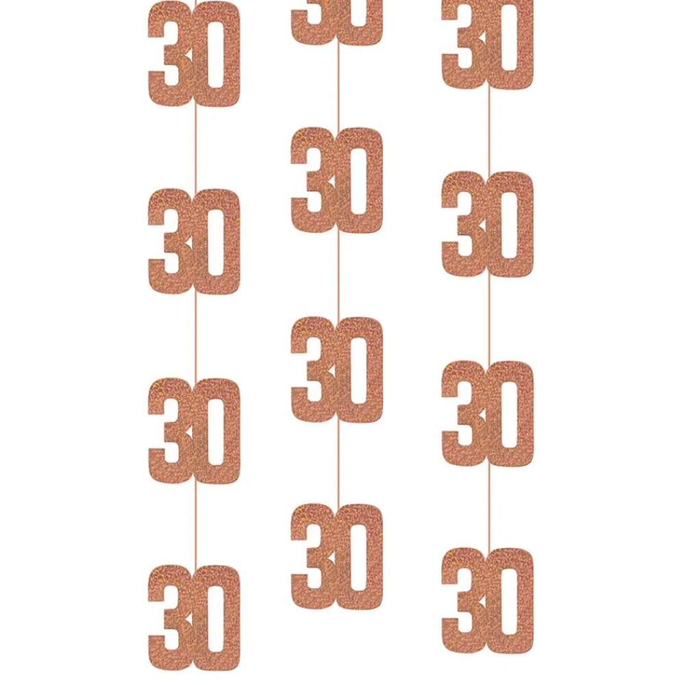 Unique UK Inc t/as Unique Party Hængende Dekorationer 30 Rosaguld - Oppyntning