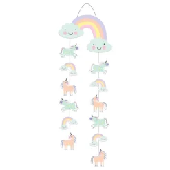 Folat B.V. Hængende Dekoration Unicorns & Rainbows - Oppyntning
