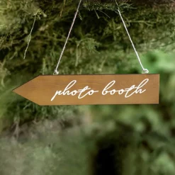 PartyDeco sp. z o.o. Hængende Skilt Photo Booth - Oppyntning|Hjem & Husholdning
