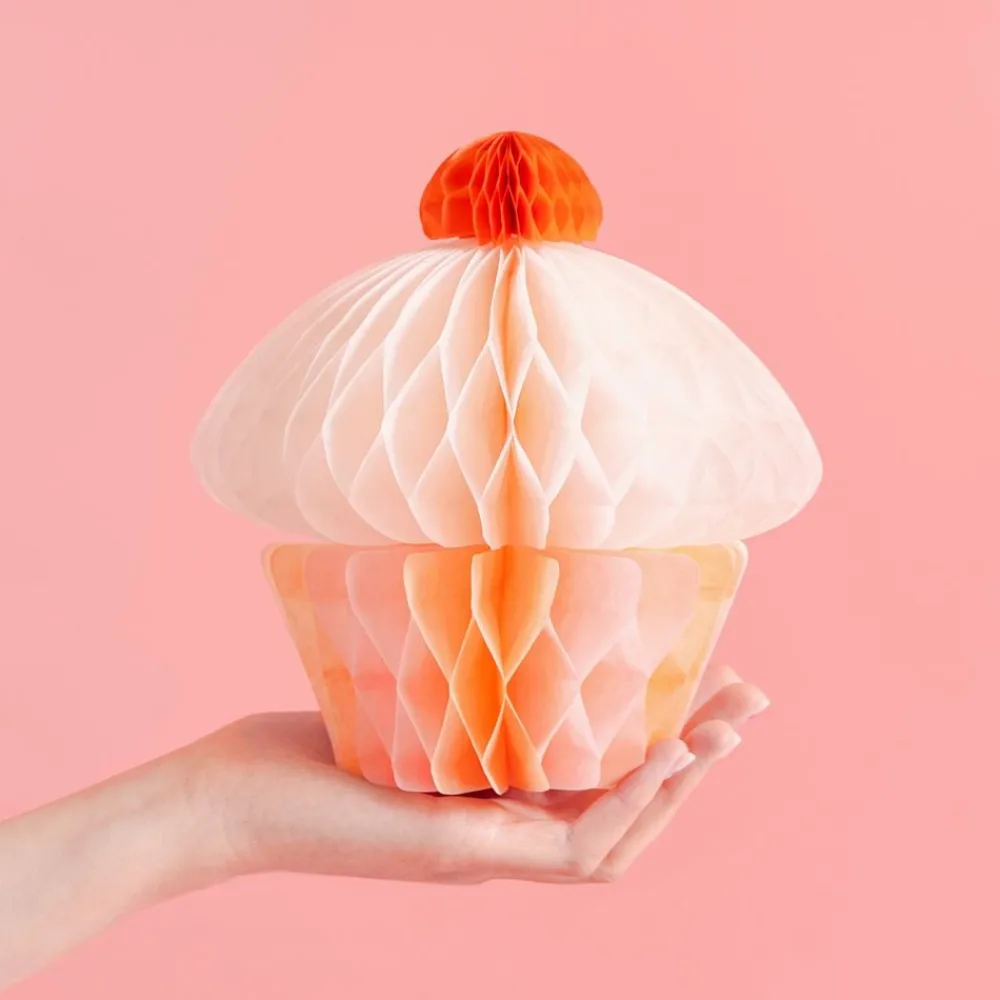 Clearance PartyDeco sp. z o.o. Honeycomb Cupcake