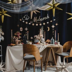 Online PartyDeco sp. z o.o. Honeycombs Eid Mubarak