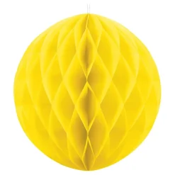 PartyDeco sp. z o.o. Honeycombs Gul Hængende Dekoration
