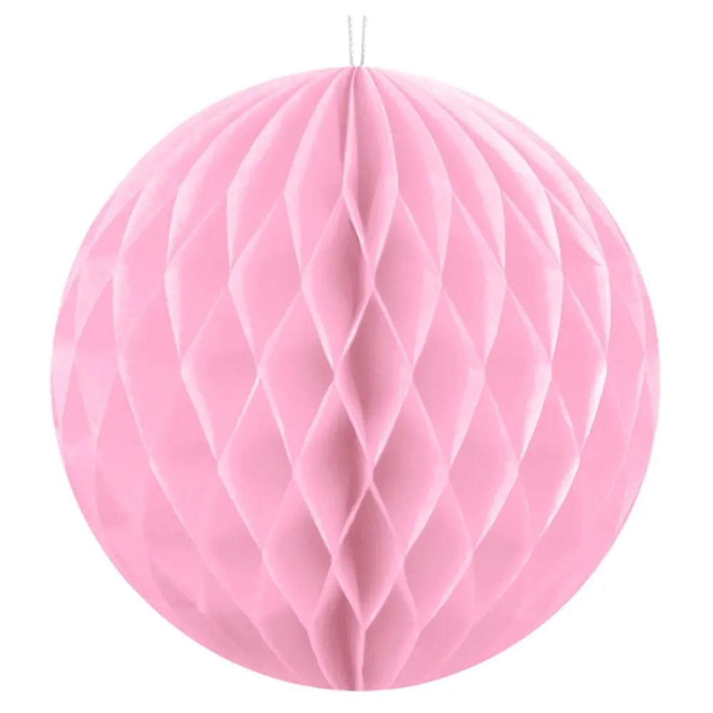 Clearance PartyDeco sp. z o.o. Honeycombs lyserød hængende dekoration