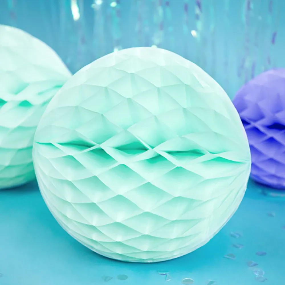 PartyDeco sp. z o.o. Honeycombs Mintgrøn Hængende Dekoration - Oppyntning