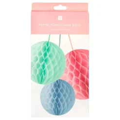 Talking Tables Ltd Honeycombs Pastel Mix - Oppyntning