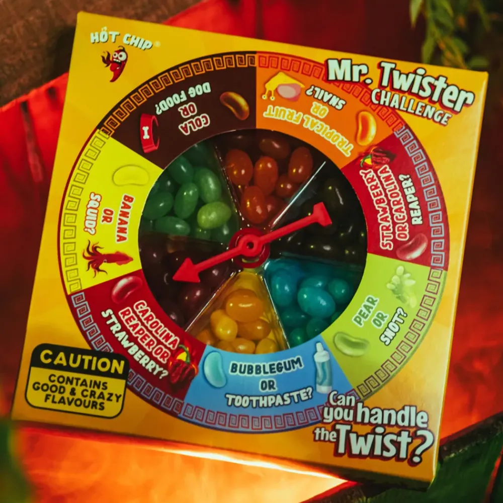 US2U AB Hot Chip Mr Twister Challenge - Spil & Leg|Slik