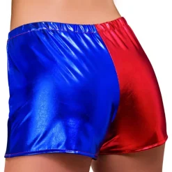 Wicked Costumes Ltd Hotpants Blå/Rød - Tilbehør|Merchandise