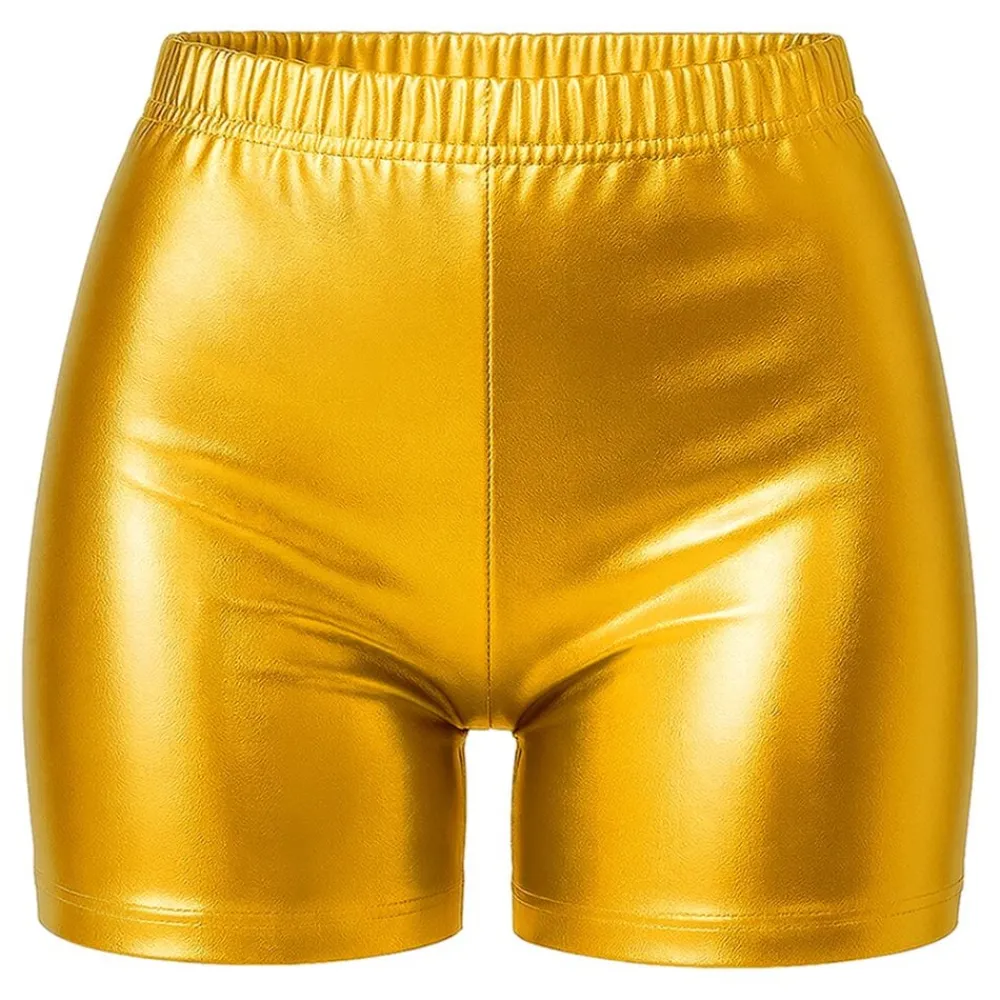 Fiestas Guirca, S.L Hotpants Guld Metallic - Tilbehør