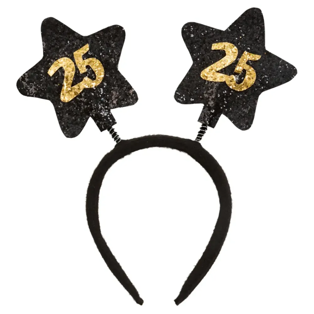 Hisab/Joker Company AB Hårbøjle 25 Birthday Star - Hatte