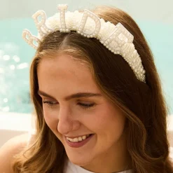 Clearance CG Global Products Ltd Hårbøjle Bride med Perler