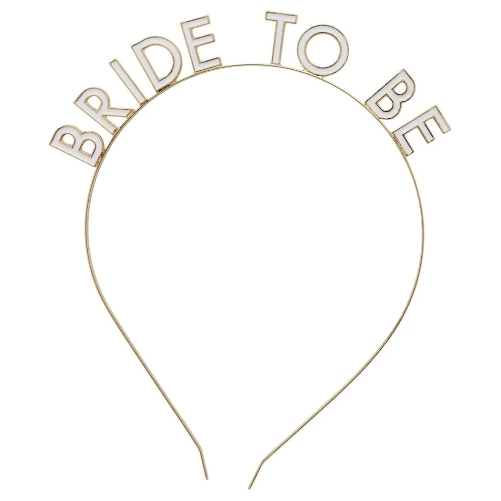 CG Global Products Ltd Hårbøjle Bride to Be i Metal - Hatte