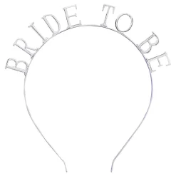 CG Global Products Ltd Hårbøjle Bride To Be Sølv - Hatte