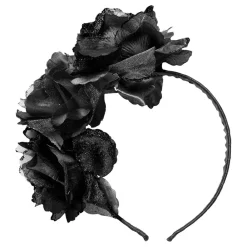 Discount Widmann S.r.l. Hårbøjle med Sorte Blomster