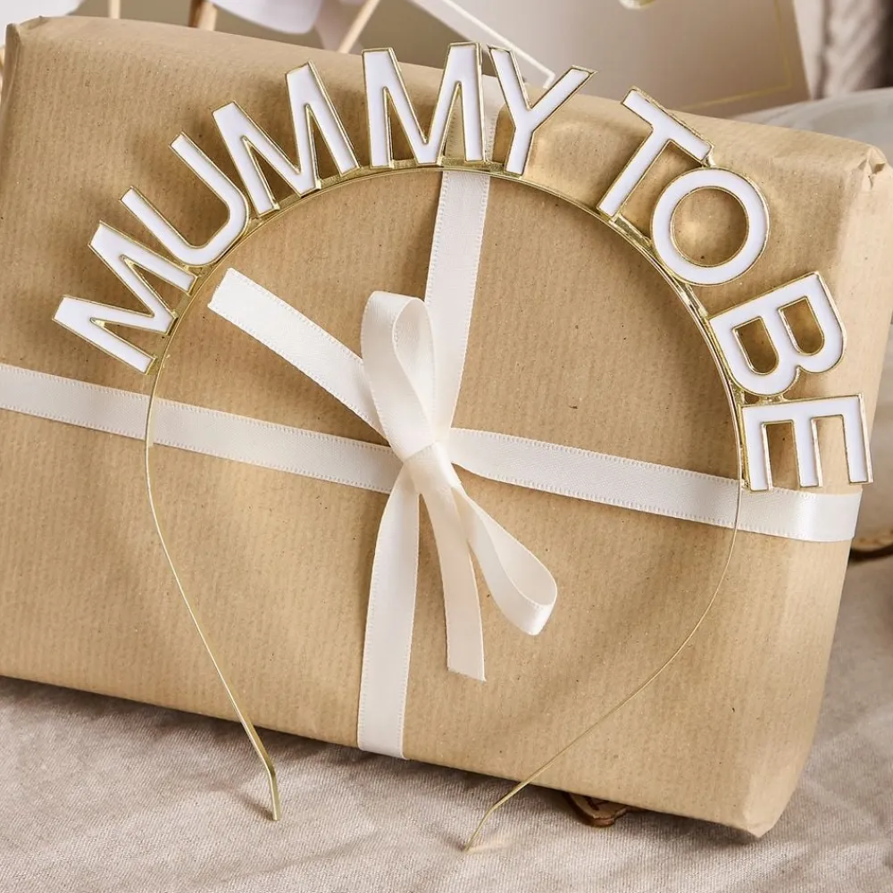 CG Global Products Ltd Hårbøjle Mummy To Be i Metal Hello Little One - Hatte