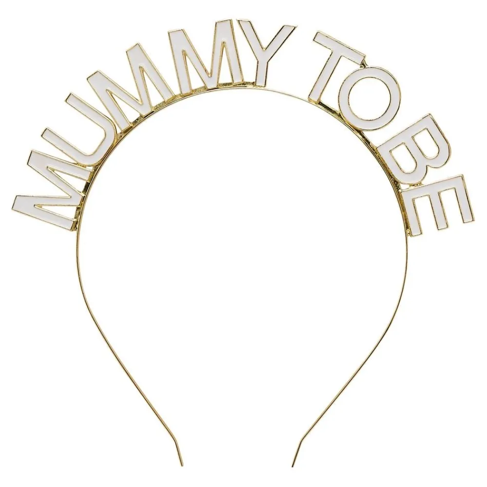 CG Global Products Ltd Hårbøjle Mummy To Be i Metal Hello Little One - Hatte