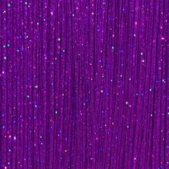 Fiestas Guirca, S.L Hårforlængelse Glitter Lilla - Parykker