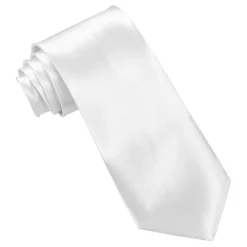 Widmann S.r.l. Hvid satinslips - Tilbehør