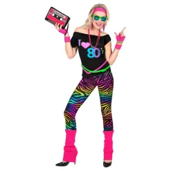 Widmann S.r.l. I Love 80s Kostume - Udklædningskostumer|Kostumetema