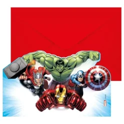 Globos Europe B.V. Indbydelser Avengers Infinity Stones - Hilsningskort|Merchandise