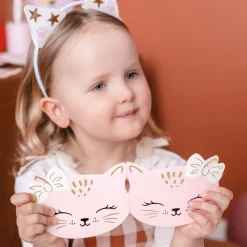 PartyDeco sp. z o.o. Indbydelser Kitty - Hilsningskort