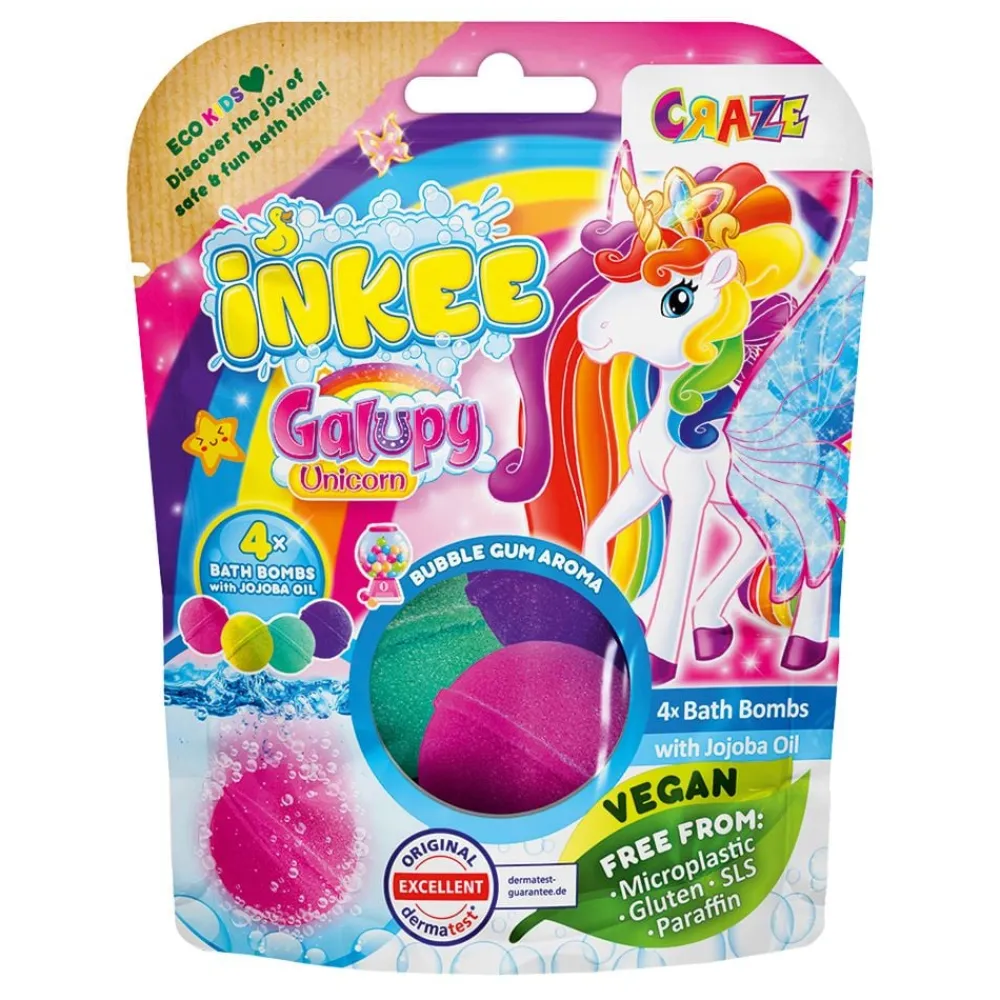 New Hisab/Joker Company AB Inkee Badebomber Galupy Unicorn