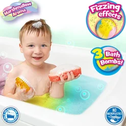 Hisab/Joker Company AB Inkee Badebomber Marshmallow Regnbue - Hjem & Husholdning
