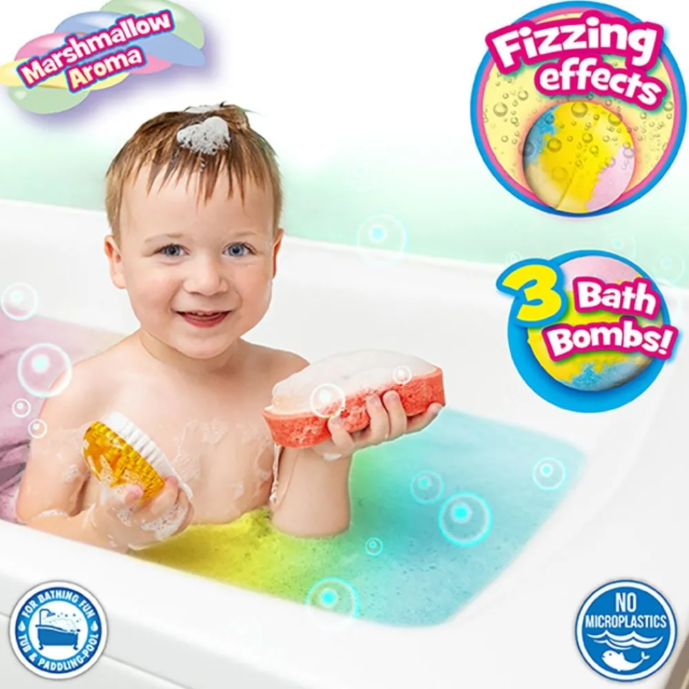 Hisab/Joker Company AB Inkee Badebomber Marshmallow Regnbue - Hjem & Husholdning