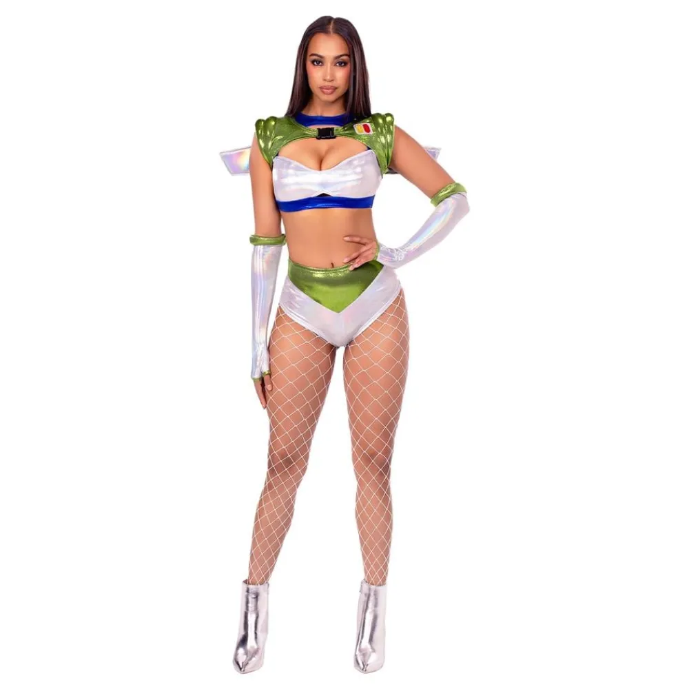 Discount Leg Avenue Europe Intergalaktisk Ranger Deluxe Kostume