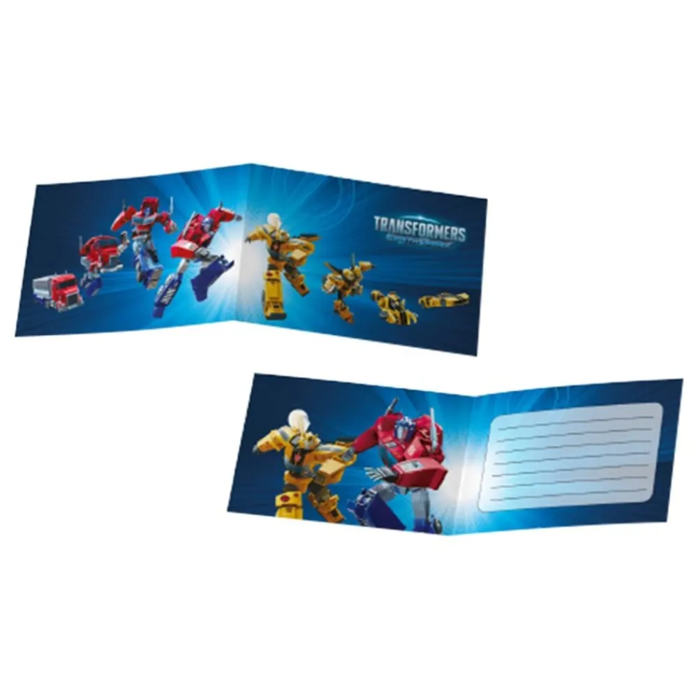 Santex Invitationskort Transformers EarthSpark™ - Hilsningskort|Merchandise