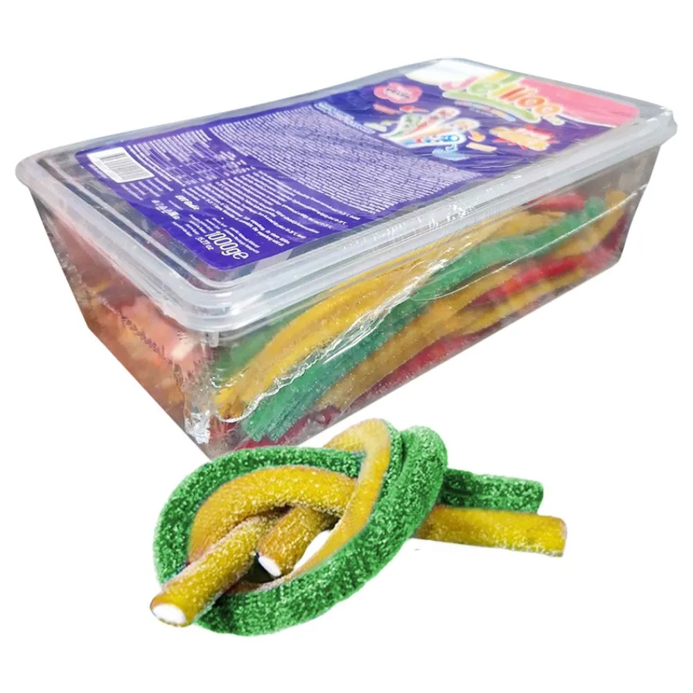 ERT Godis AB Jellioo Sour Pencil Fruit Økonomipakke - Slik