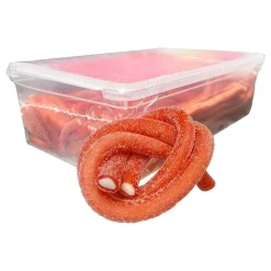 Discount ERT Godis AB Jellioo Sour Pencils Strawberry Økonomipakke