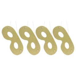 Sale Folat B.V. Øjenmaske Guld Glitter