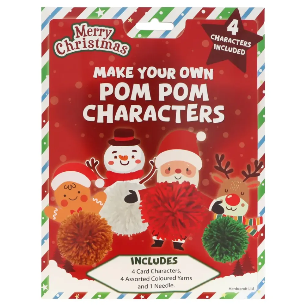 Henbrandt Europe B.V. Julehygge Lav Dine Egne PomPom-figurer - Hobby & Fritid