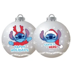 Hisab/Joker Company AB Julekugler Stitch - Oppyntning|Merchandise