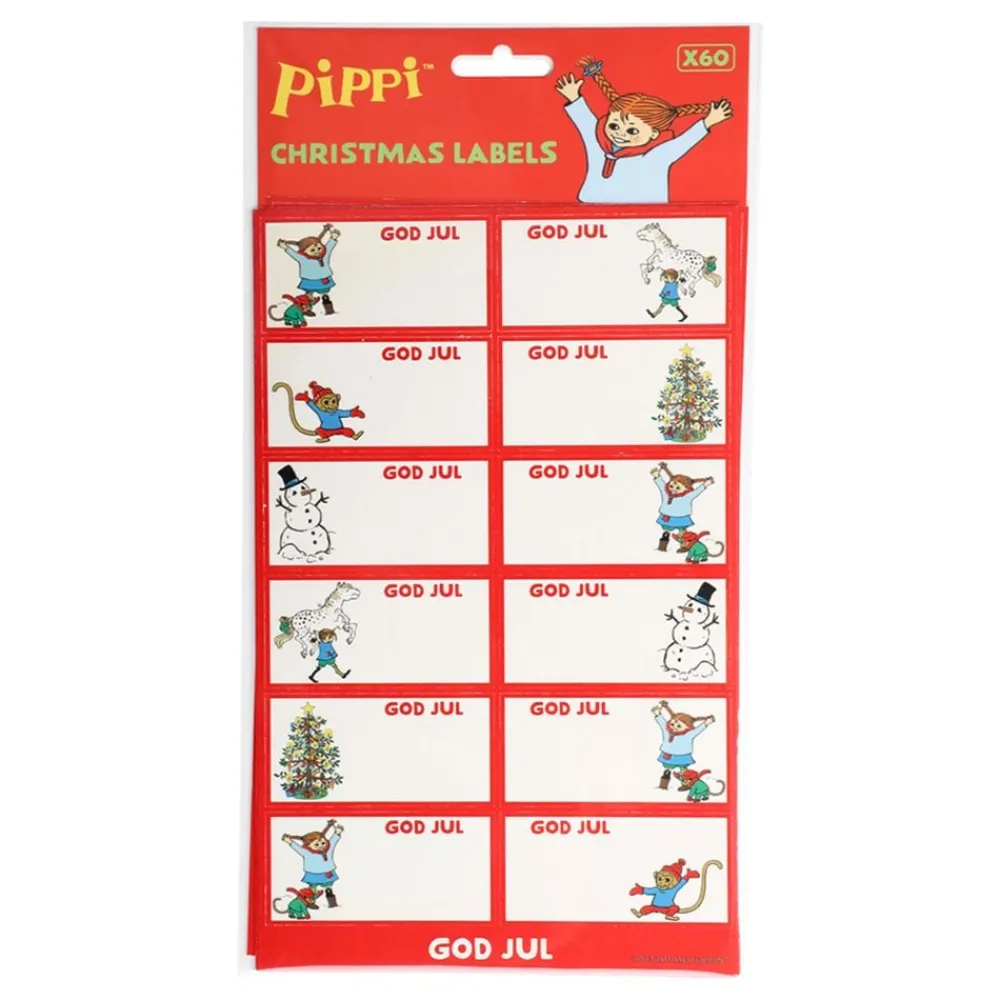 Clearance Hisab/Joker Company AB Julemærker Pippi Langstrømpe