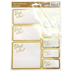 New Dynäs Import AB Juletiketter God Jul