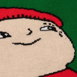 New Svensk Husman Socks AB Juletrøje Alfons Glædelig Jul