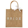 Hot CG Global Products Ltd Jutetaske Bride med Sløjfe