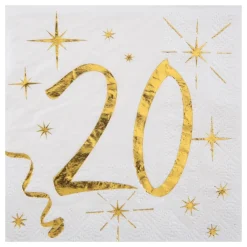 Sale Santex Kaffeservietter 20 Guld