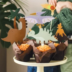 PartyDeco sp. z o.o. Kagedekorationer Dinosaurer - Oppyntning|Bagning