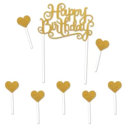 Three Sixty Degrees Ltd Kagedekoration Happy Birthday - Oppyntning|Bagning