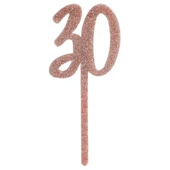 Clearance CG Global Products Ltd Kagedekoration 30 Rosaguld i Akryl